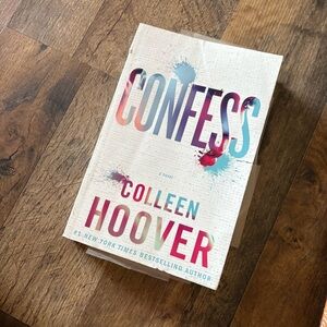 Confess by Colleen Hoover - Colorful Hardcover